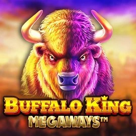 Buffalo King Megaways logo by Pragmatic Play at BetSixty Casino