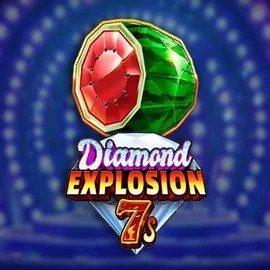 Diamond Explosion 7s online game logo by RubyPlay on betsixtycasino.eu