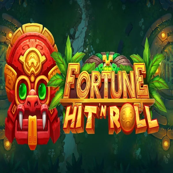 Fortune Hit'n Roll slot logo by Pragmatic Play at BetSixty Casino
