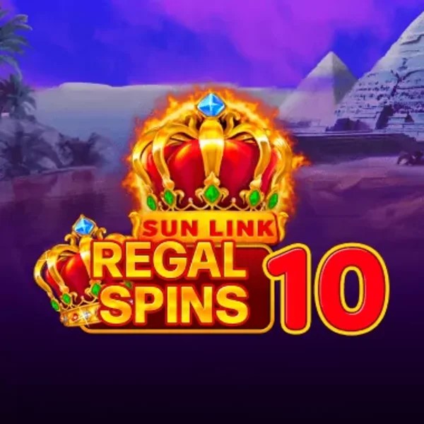 Regal Spins 10 by PatePlay, showcased at betsixtycasino.eu – game logo